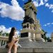 Retiro Park Madrid statue