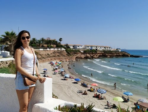 Strand La Zenia aan de Costa Blanca