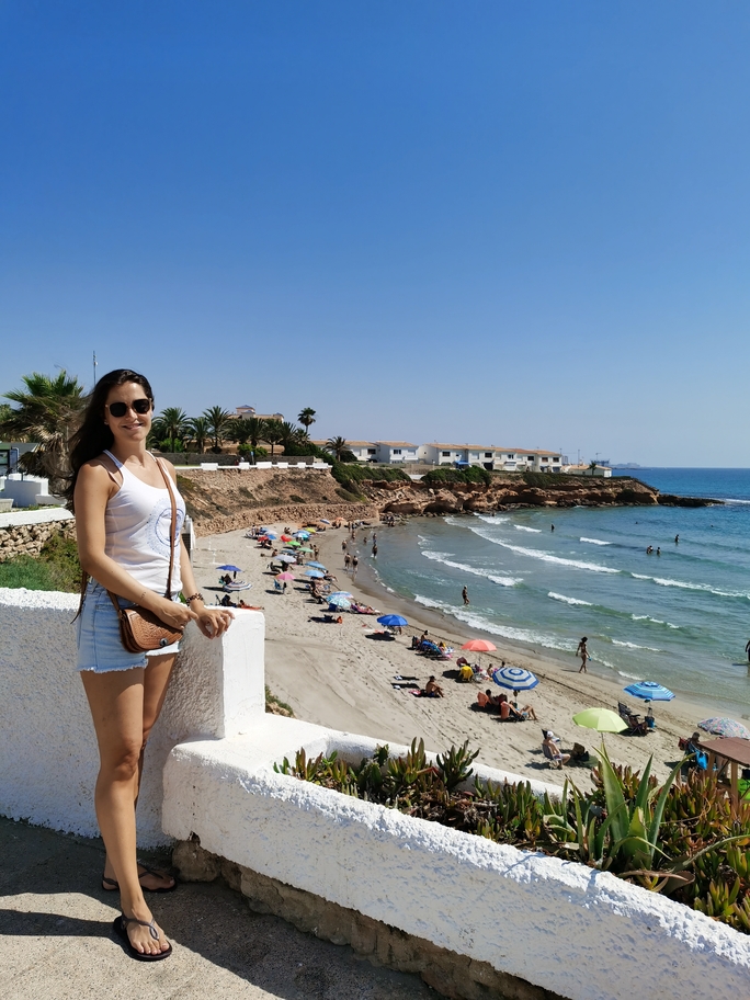 La Zenia beach zeezicht